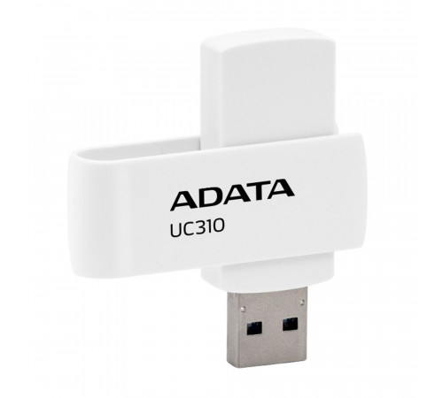 USB накопитель ADATA 128GB USB 3.2 Gen1 UC310-128G-RWH White