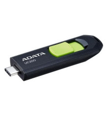 USB накопитель 64GB ADATA UC300 USB 3.2 Gen1, черный/зеленый