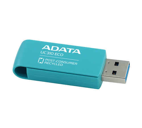 USB накопитель 256GB ADATA UC310E USB 3.2 Gen1, зеленый