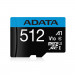 Карта памяти ADATA 512GB Premier microSDXC UHS-I Class 1