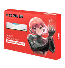 Модуль оперативной памяти XPG 32GB Lancer DDR5 6000Mhz DIMM RGB 2*16, 1.35V, CL30-40-40, On-Die ECC, Power Management IC, white