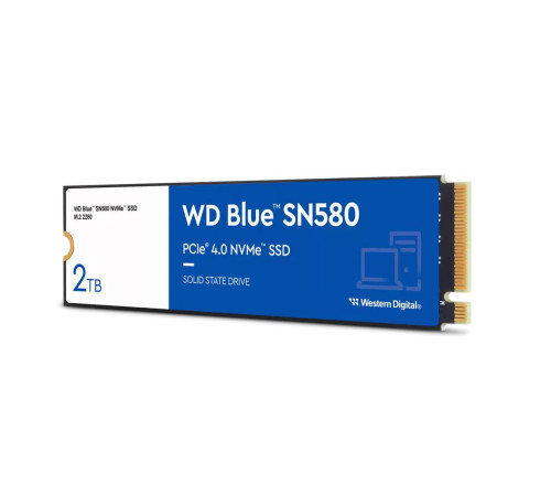 Твердотельный накопитель Western Digital Blue SN580, 2TB, M.2(22x80mm)