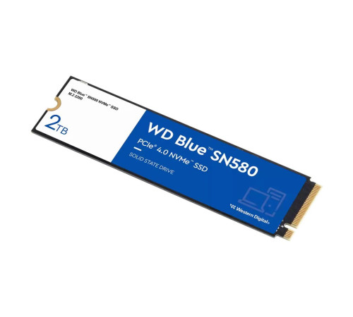 Твердотельный накопитель Western Digital Blue SN580, 2TB, M.2(22x80mm)