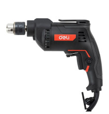 Дрель сетевая Deli DE-DZ10-2E (500Вт, 10мм, 3300 об/мин)