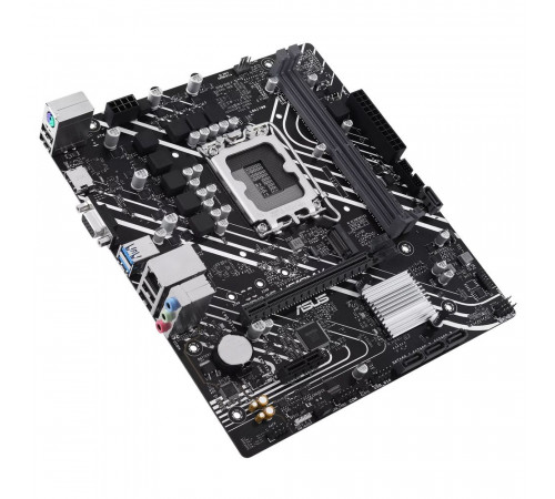 Материнская плата ASUS PRIME H610M-K LGA1700 mATX 2xDDR5 PCIEx16 PCIEx1 M.2 HDMI VGA GLAN