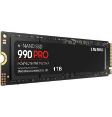 Твердотельный накопитель SSD Samsung 990 PRO, 1TB, M.2(22x80mm)