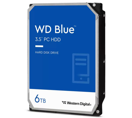 Жесткий диск 6TB WD Blue WD60EZAX