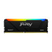 Модуль оперативной памяти Kingston 16GB FURY Beast Black RGB XMP DDR4 3600MHz DIMM CL18, 1.35V 288-pin Non-ECC
