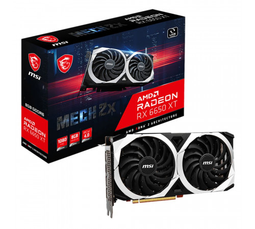 Видеокарта MSI RX6650XT MECH 2X 8GB, GDDR6/ 28-bit