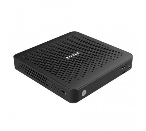 Платформа мини ПК ZOTAC ZBOX MI668, Intel i7-1360P/2x DDR5-5200/4800 SODIMM, M.2 SSD SLOT/2x GLAN/WIFI/BT/USBDRV/DP/HDMI/EU+UK PLUG/черный