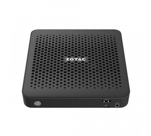 Платформа мини ПК ZOTAC ZBOX MI668, Intel i7-1360P/2x DDR5-5200/4800 SODIMM, M.2 SSD SLOT/2x GLAN/WIFI/BT/USBDRV/DP/HDMI/EU+UK PLUG/черный