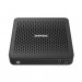 Платформа мини ПК ZOTAC ZBOX MI668, Intel i7-1360P/2x DDR5-5200/4800 SODIMM, M.2 SSD SLOT/2x GLAN/WIFI/BT/USBDRV/DP/HDMI/EU+UK PLUG/черный