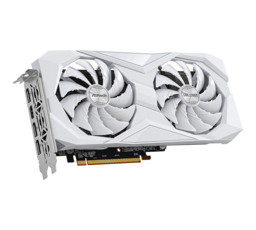 Видеокарта ASRock RX6600 CHALLENGER WHITE 8GB, GDDR6/128-bit