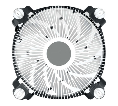 Вентилятор Arctic Cooling Alpine 17LP, черный/белый