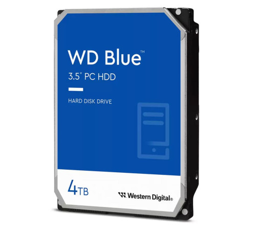 Жесткий диск 4TB Western Digital Blue WD40EZAX