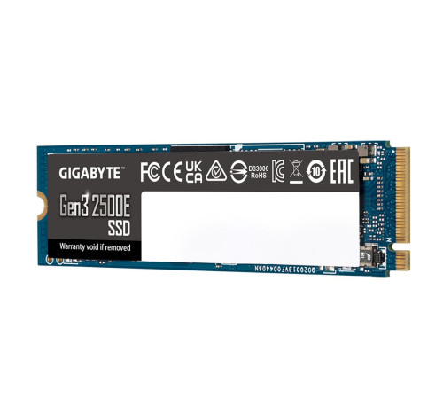 Твердотельный накопитель Gigabyte Gen3 2500E, 2TB, M.2(22x80mm)