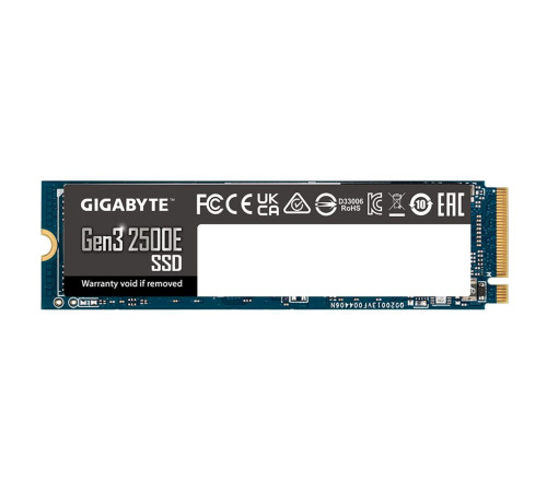 Твердотельный накопитель Gigabyte Gen3 2500E, 2TB, M.2(22x80mm)