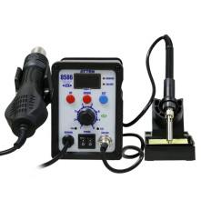 Термовоздушная паяльная станция Atten AT-8586  230В(750Вт) + 230В(50Вт), температура 100-500°C