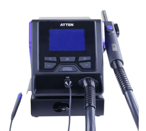 Термовоздушная паяльная станция Atten GT-8102 , 230В(1000Вт), двухканальная, ваккумный манипулятор