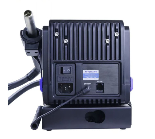 Термовоздушная паяльная станция Atten GT-8102 , 230В(1000Вт), двухканальная, ваккумный манипулятор