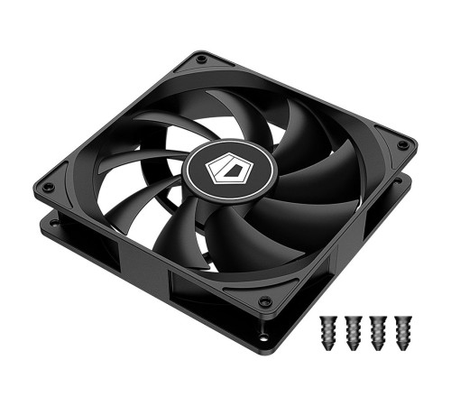 Вентилятор для корпуса ID-COOLING FL-12025K, черный