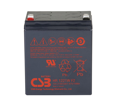 Аккумуляторная батарея CSB HR1221W F2