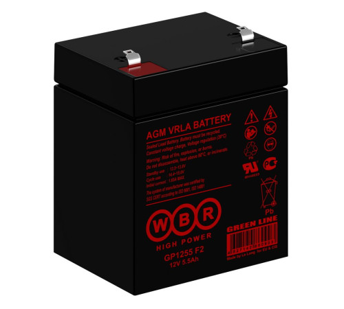 Аккумуляторная батарея WBR GP1255 F2
