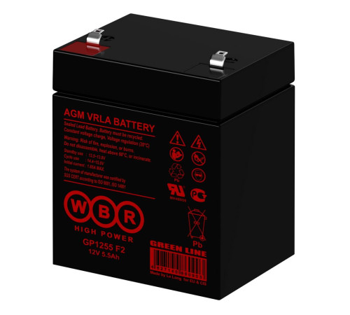 Аккумуляторная батарея WBR GP1255 F2