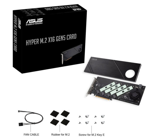 Плата расширения ASUS HYPER M.2 X16 GEN5