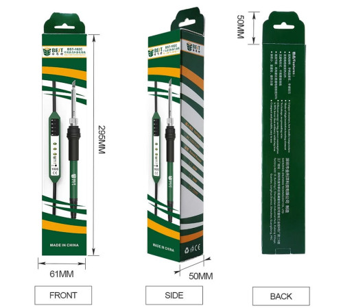 Паяльник цифровой BST-102C (90 Вт)