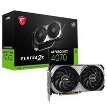 Видеокарта MSI RTX4070 VENTUS 2X E OC 12GB, GDDR6X/192-bit