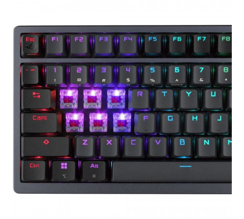 Клавиатура ASUS M701 ROG AZOTH ROG NX Snow ABS 75% USB 2.4GHz BT