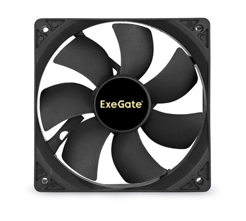 Вентилятор для корпуса ExeGate EX12025B4P-PWM, черный