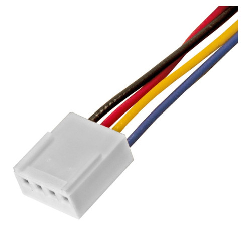 Вентилятор для корпуса ExeGate EX12025B4P-PWM, черный