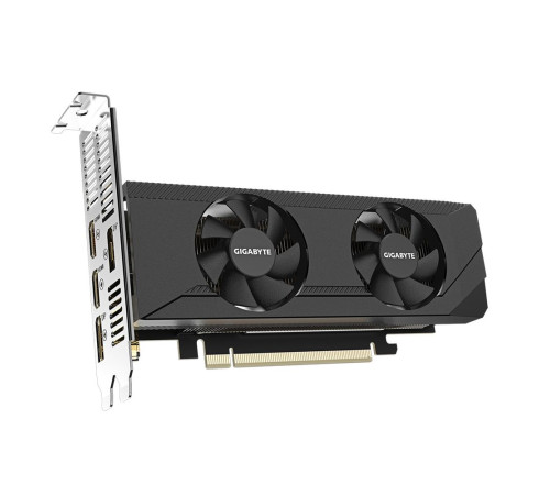 Видеокарта GIGABYTE GeForce RTX 3050 OC Low Profile 6G 6GB, GDDR6/96-bit