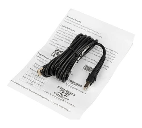 Сканер штрих-кода Mindeo 2D MD6600-HD USB cable