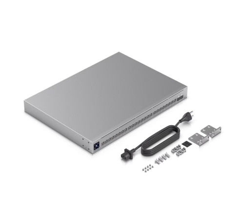 Коммутатор Ubiquiti USW-Pro-Max-24, серебристый