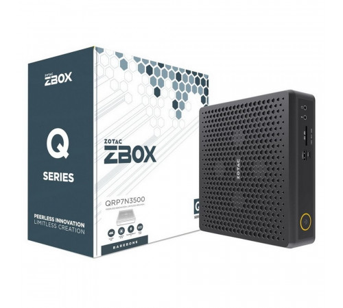 Платформа мини ПК ZBOX-QRP7N3500-BE, Intel i7-13700HX/2x DDR5 SODIMM slot/M.2 SSD/NVIDIA RTX 3500/черный