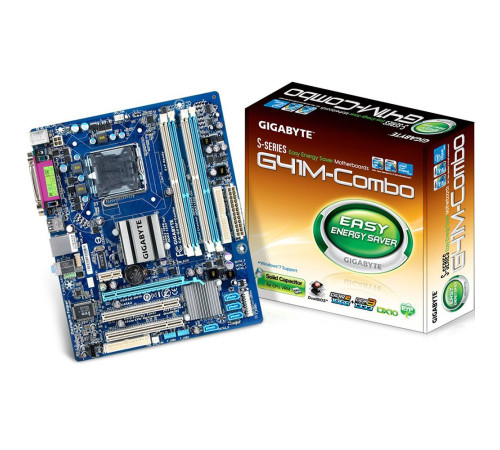 Материнская плата Gigabyte GA-G41M-COMBO-GQ (LGA775)