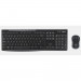 Комплект клавиатура и мышь Logitech  MK270 |920-004518| клавиатура черная, 112 клавиш с защитой от воды, |920-004518| мышь черная, оптическая, 1000dpi, 3 кнопки, 2.4GHz, USB-ресивер (039247) {6}