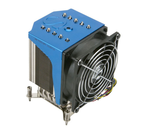 Вентилятор для процессора SuperMicro SNK-P0051AP4, черный/синий