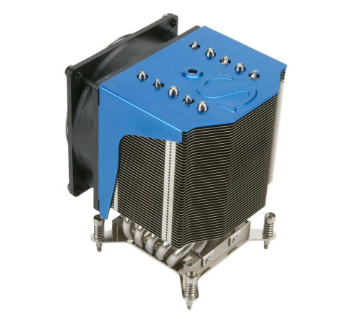 Вентилятор для процессора SuperMicro SNK-P0051AP4, черный/синий