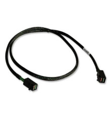 Кабель ACD-SFF8643-08M, SFF8643-SFF8643 (HDmSAS -to- HDmSAS internal cable, w/SideBand), 0.75 м (аналог LSI00404, LSI00403, 2282200-R)