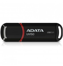 USB накопитель ADATA DashDrive UV150 AUV150-64G-RBK USB 3.0, 64GB R35/W10, Black, Retail (799291)