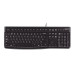 Клавиатура проводная Logitech K120 (USB, waterproof, low profile) OEM