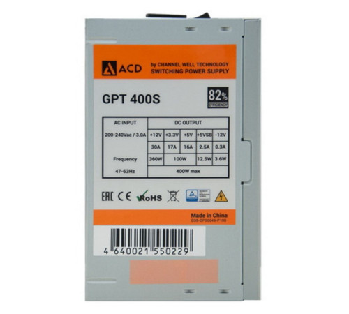 Блок питания 400 Вт ACD GPT400S