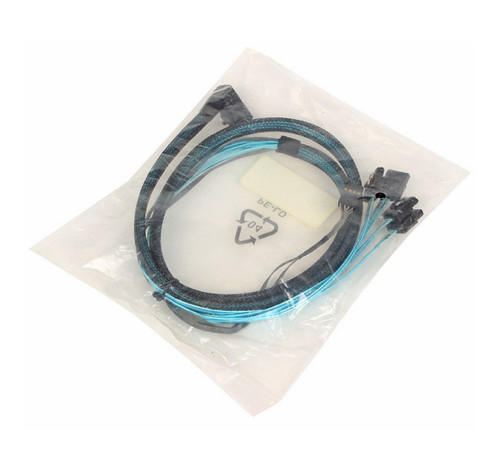 Кабель ACD-RA8643-SATASB-08M, SFF8643-to-4*SATA+SB ( HDmSAS (угловой) -to- 4*SATA+SideBand ) 0.75 м (аналог 2280000-R)