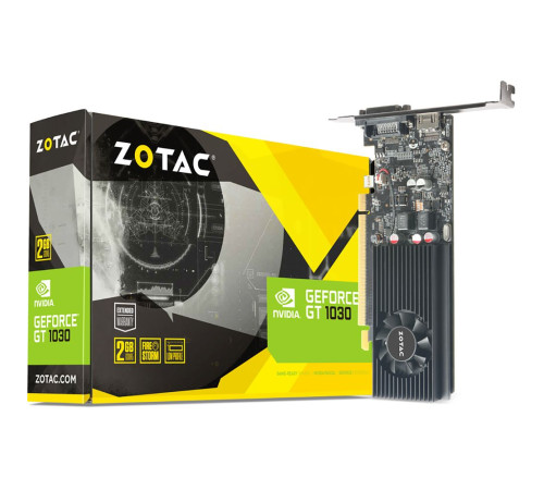 Видеокарта Zotac GT1030 2GB, GDDR5/64-bit