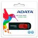 USB накопитель 16GB ADATA C008 USB 2.0, черный/красный