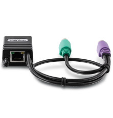 KVM переключательTRENDnet TK-CAT5P, черный